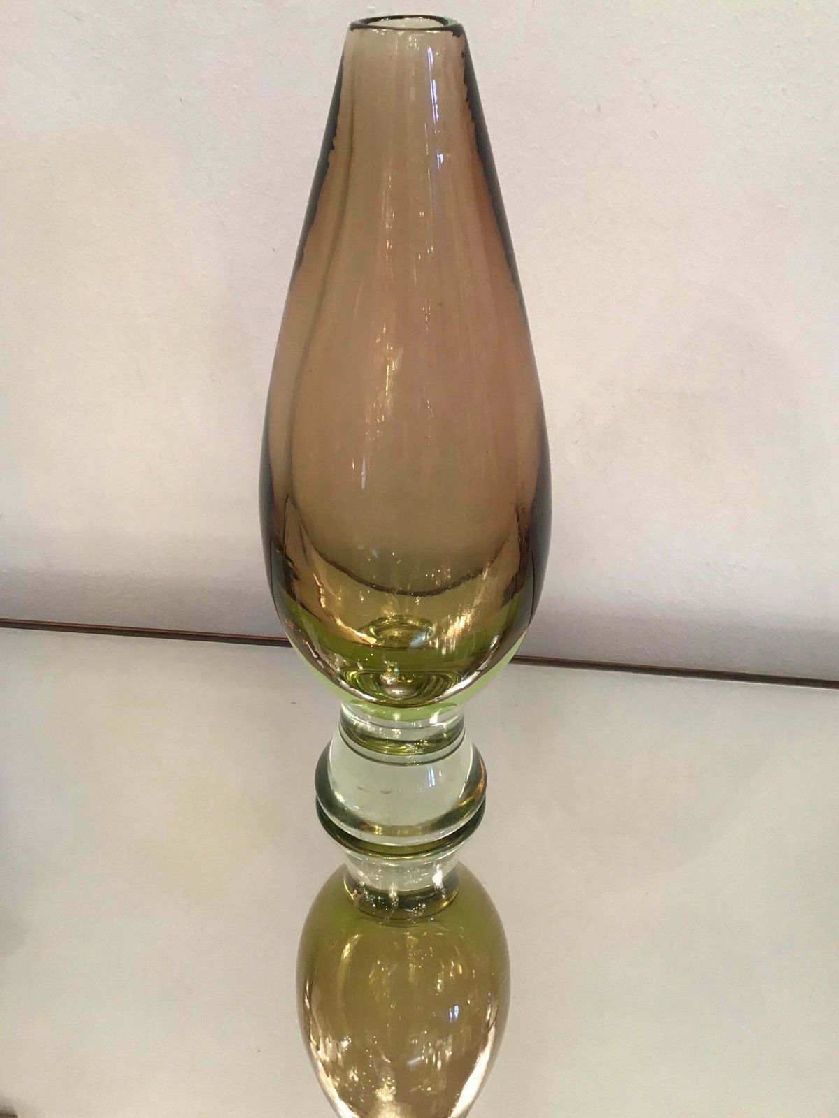 photo for sale Seguso Vase Murano Glass, 1950, Italy