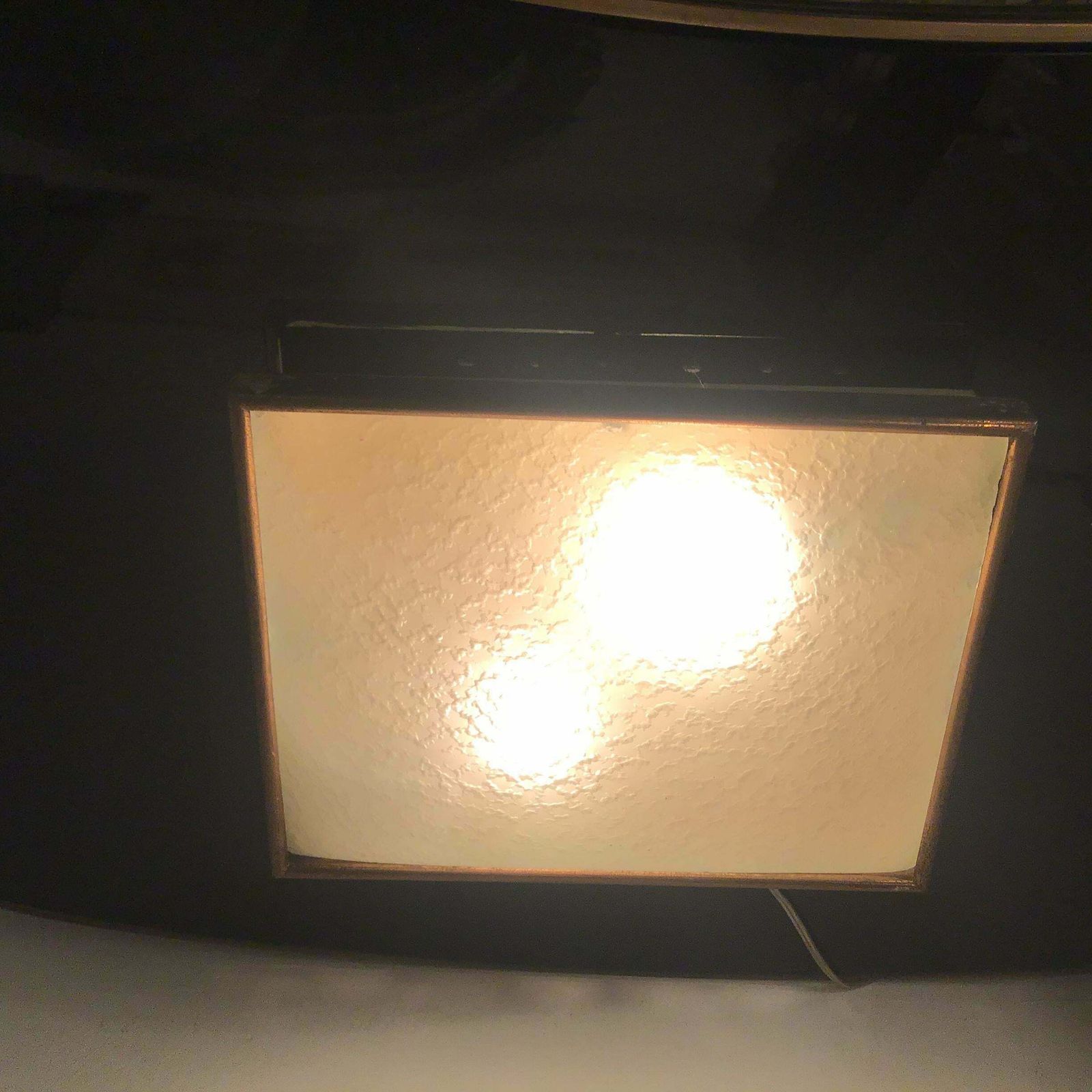 Stilnovo Sconce/Ceilling Light Brass Glass Metal 1950 Italy photo 1356.0