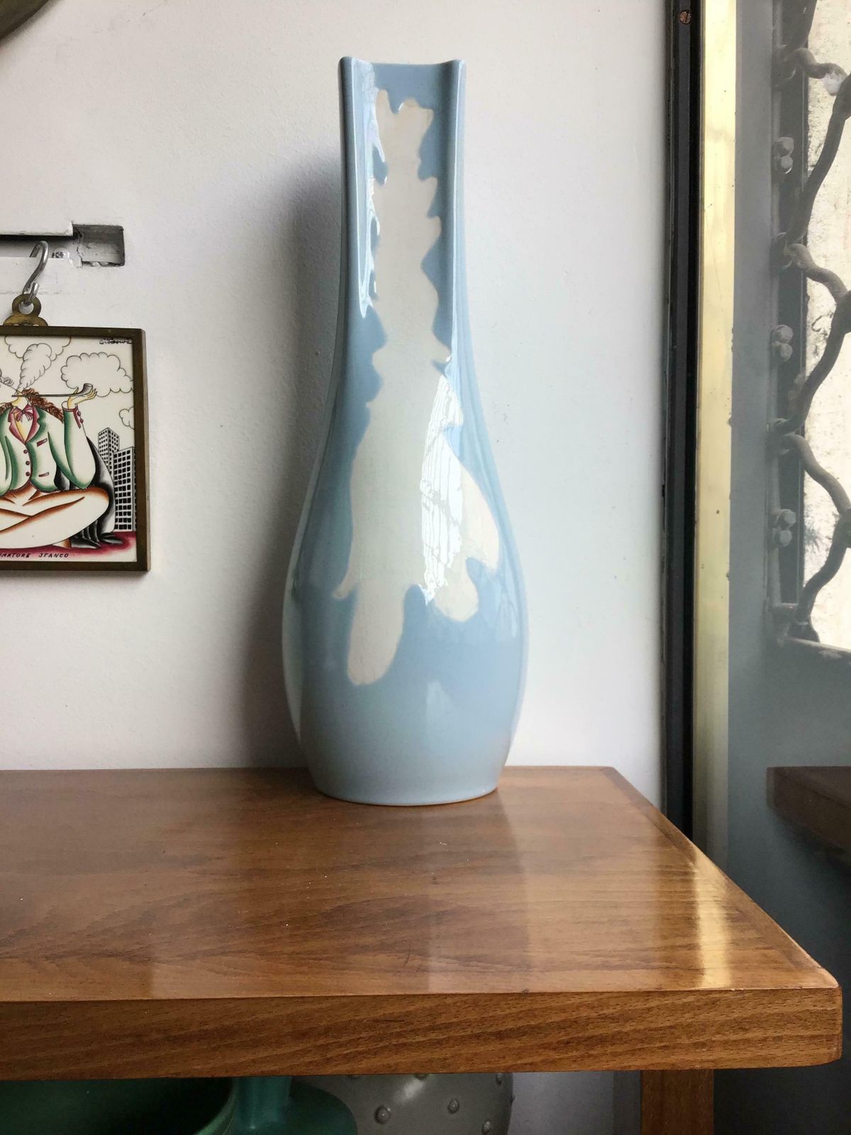Richard Ginori Giovanni Gariboldi Vase Ceramic, 1950, Italy photo 1808.0