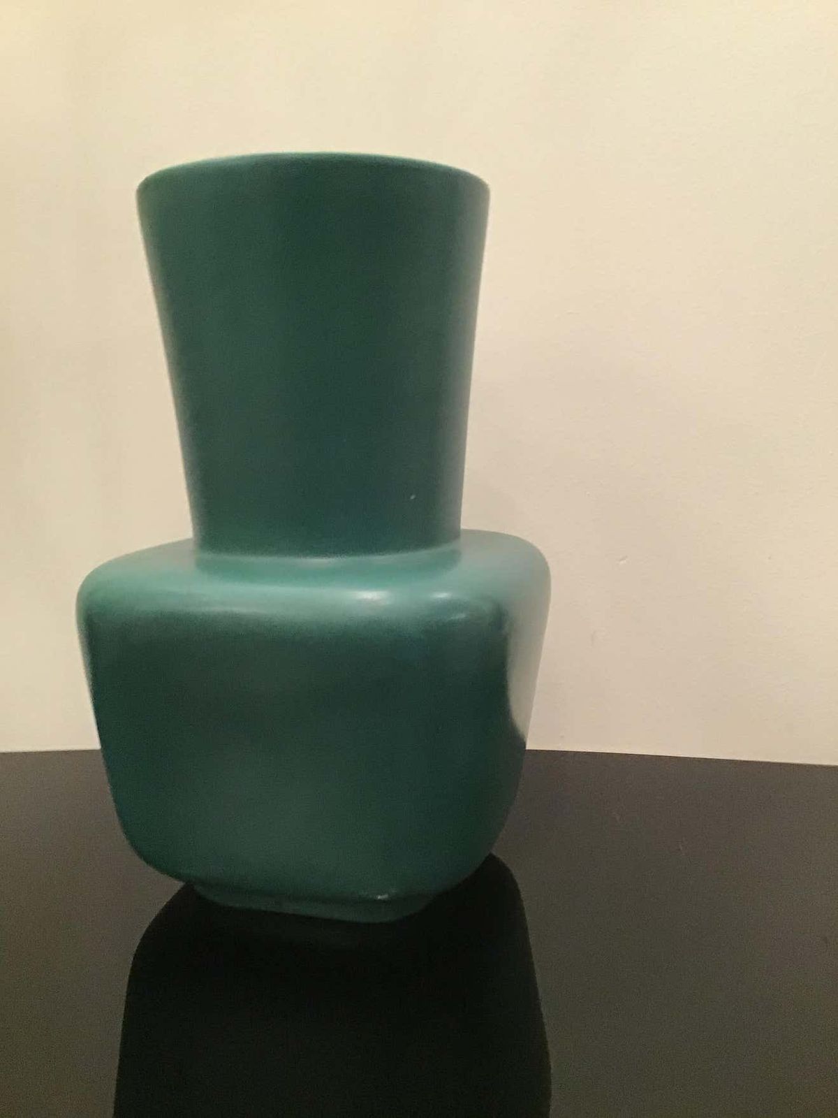 2531.0 Richard Ginori “Giovanni Gariboldi “ Vase Ceramic 1950 Italy photo