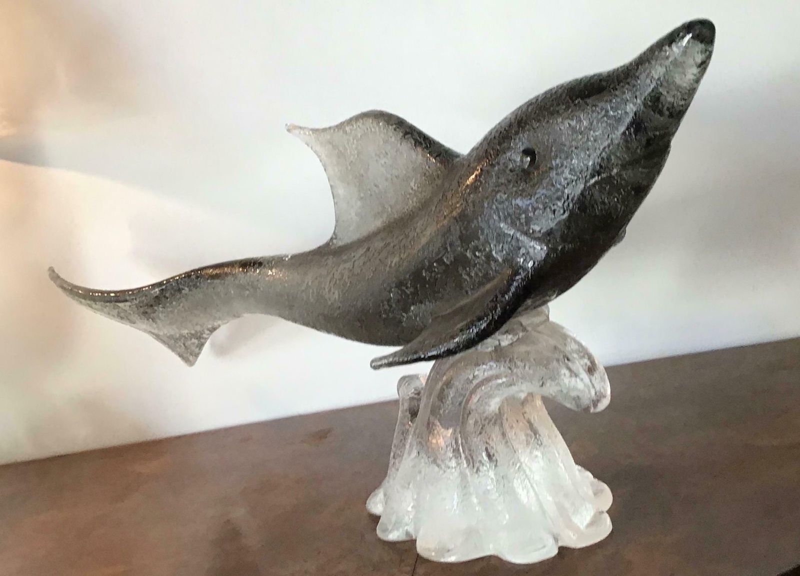 Livio Seguso “Dolphin” Murano Glass, 1955, Italy photo furniture