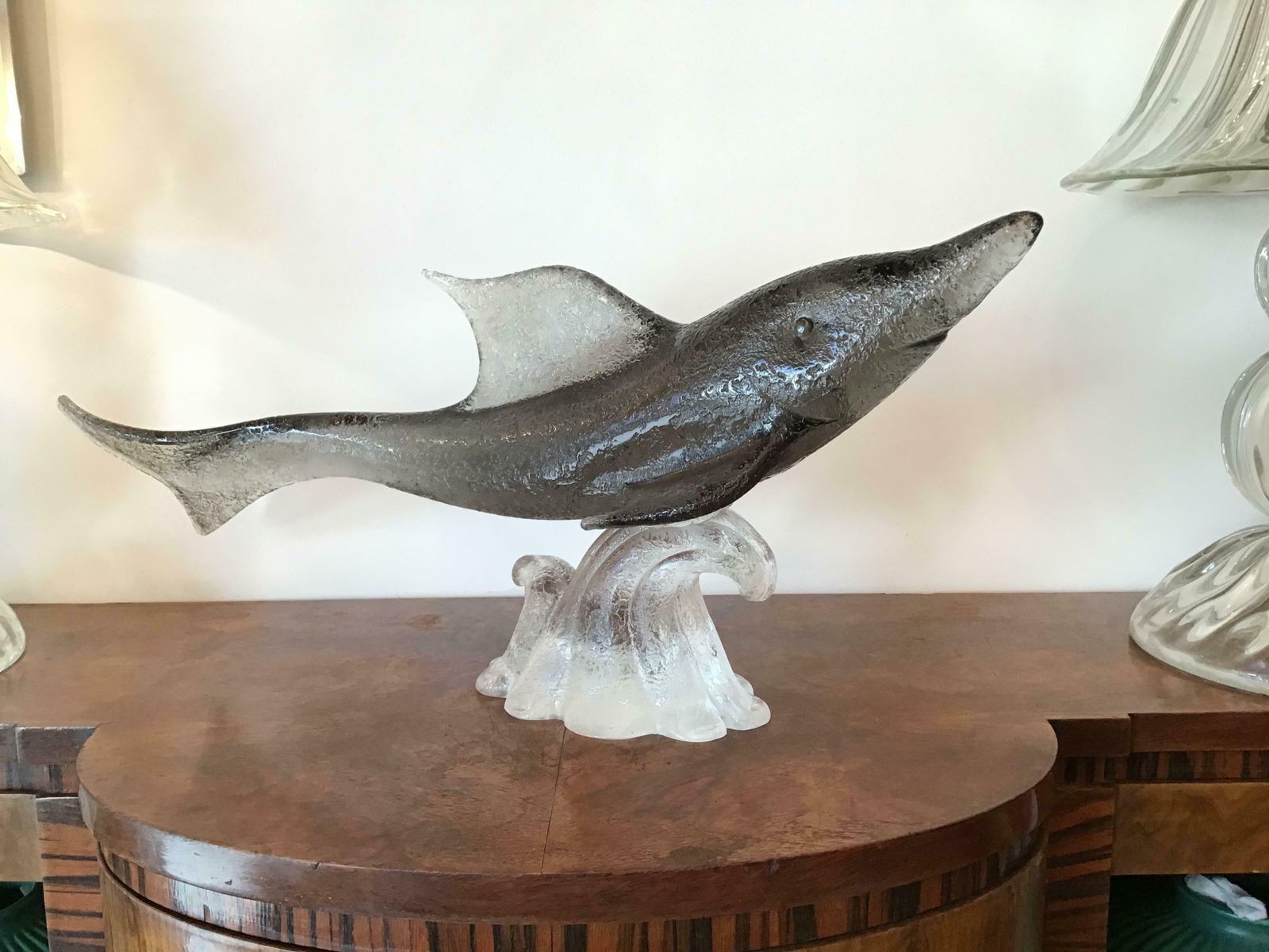 Livio Seguso “Dolphin” Murano Glass, 1955, Italy photo 2260.0