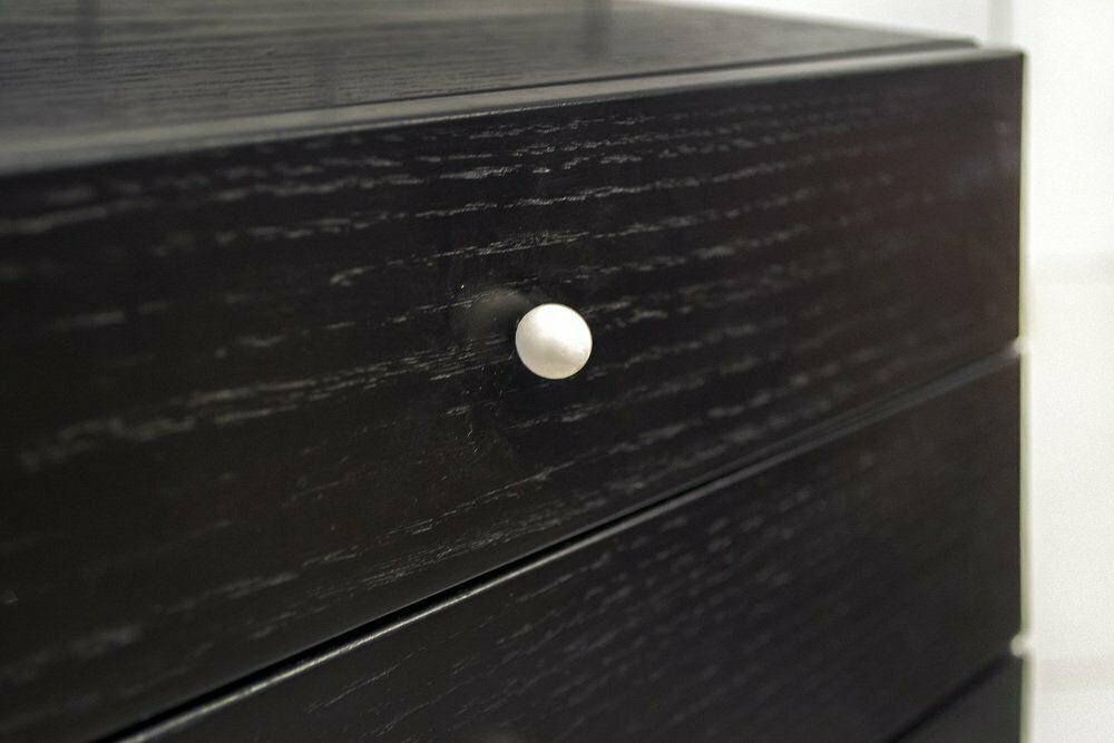 Bedside Table In Wood And Painted Iron With Marble Details, 80s photo 663.52
