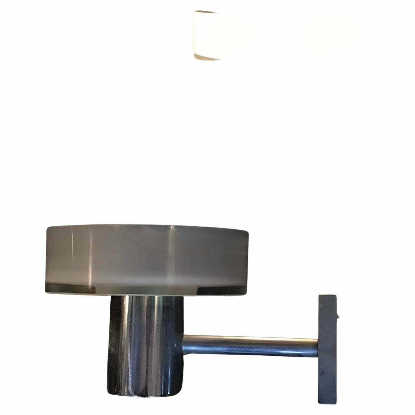 Flavio Poli “Seguso“ Metal Crome Murano Glass 1960 Italy