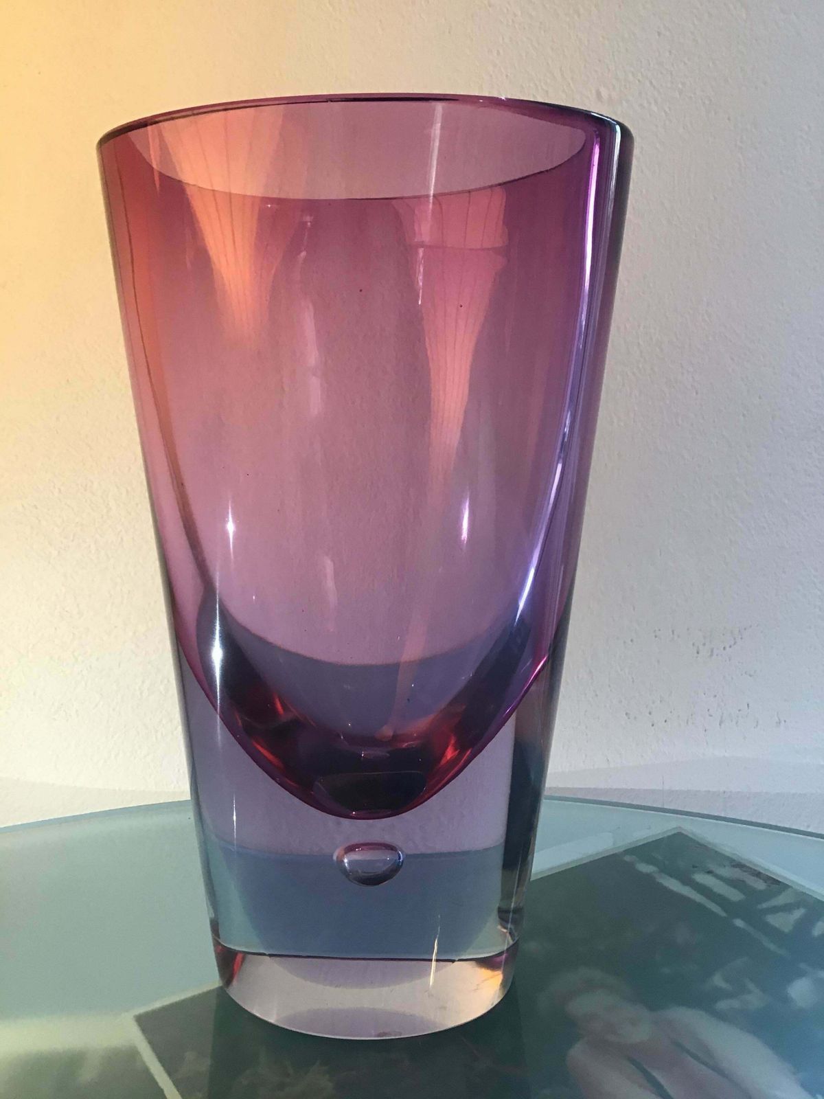 photo for sale Seguso Flavio Poli Vase Glass 1960 Italy