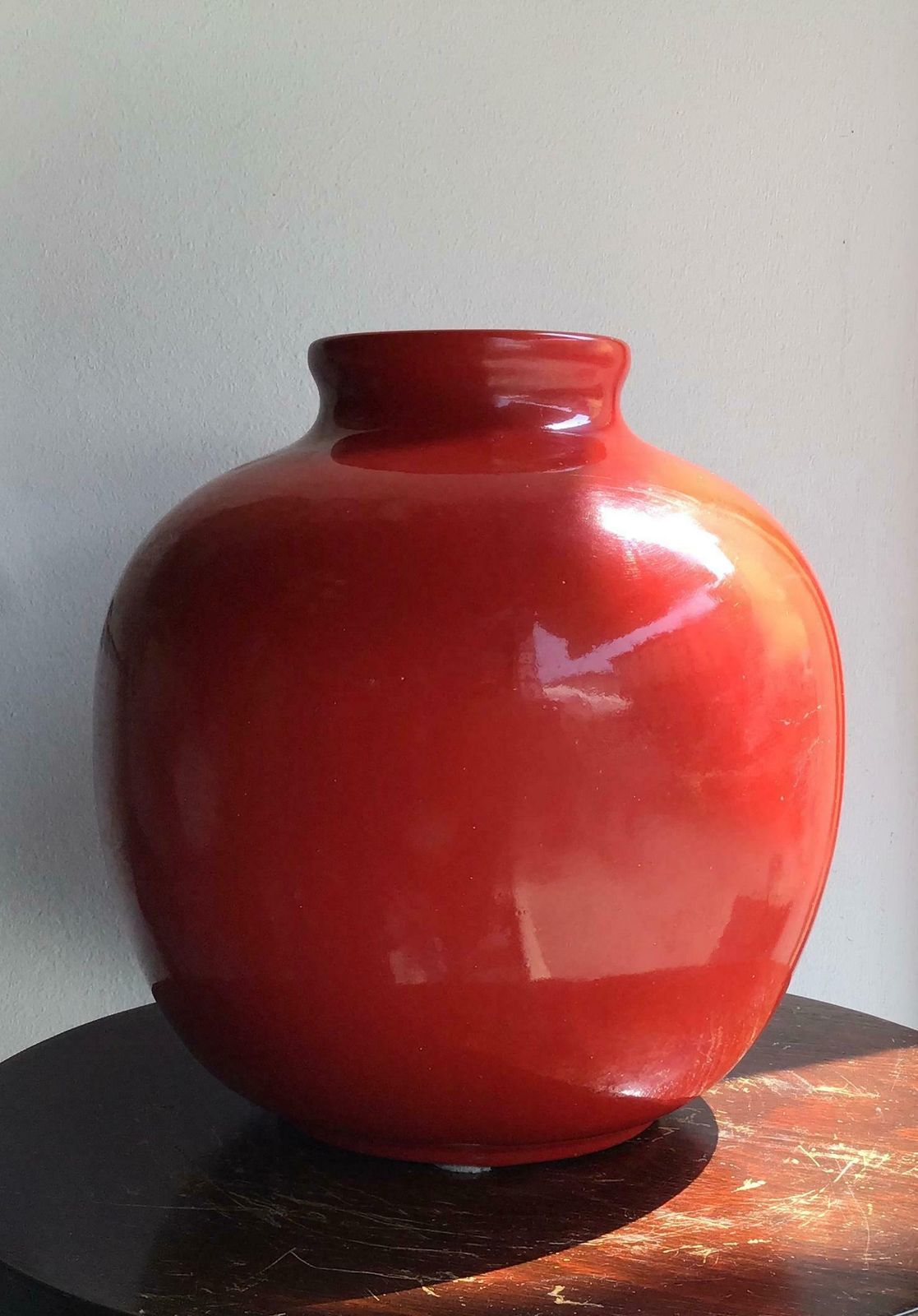 photo vinterior Richard Ginori Vase Giovanni Gariboldi Ceramic, 1950, Italy