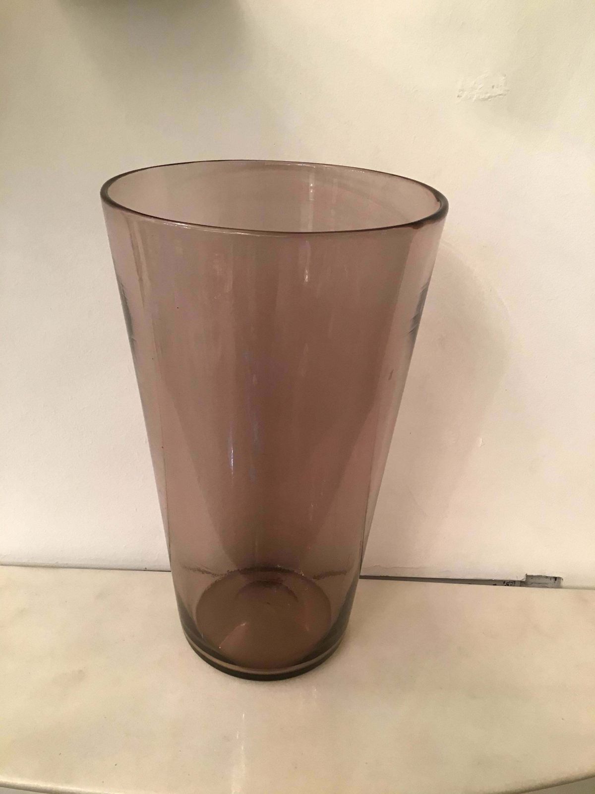 Venini Vase Murano Glass “Flavio Poli” 1950 Italy photo Home Decor