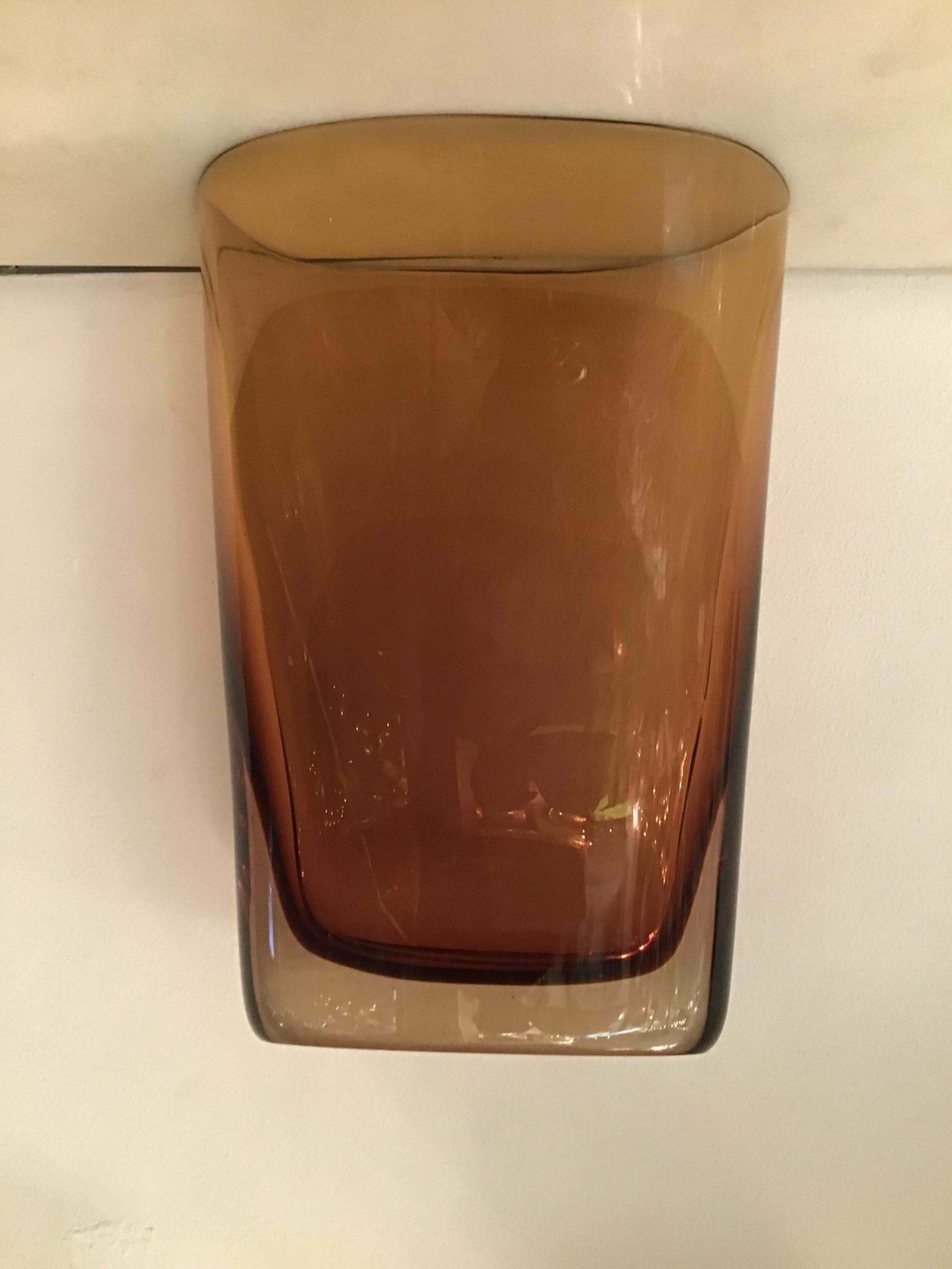 photo vinterior Flavio Poli Vase Murano Glass 1955 Italy