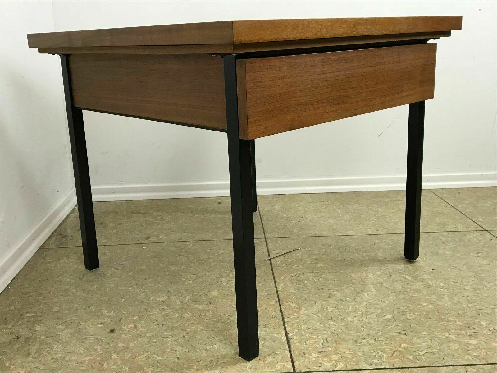 60er 70er Jahre Teak Nähkasten Nähtisch Utensilio Coffee Table Mid Century 60s photo Furniture