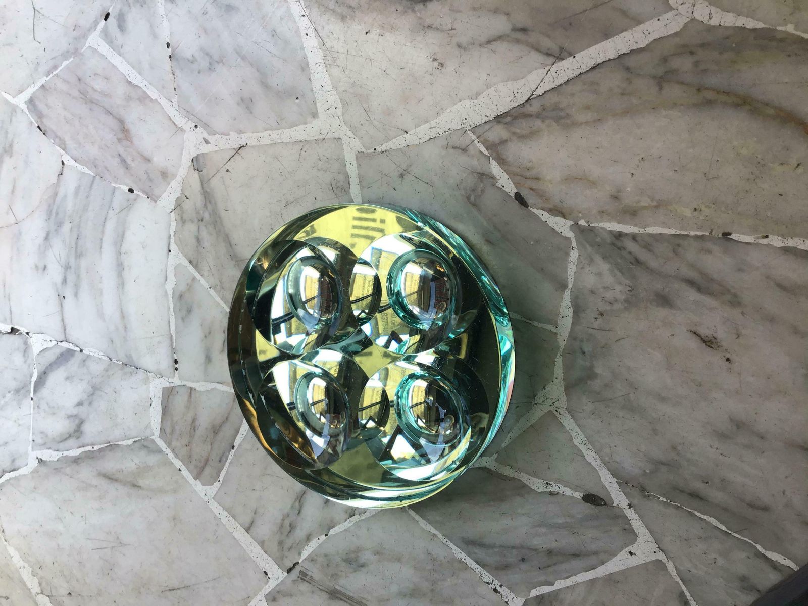 Fontana Arte Ashtray/Centrepiece/Glass, 1950, Italy photo furniture