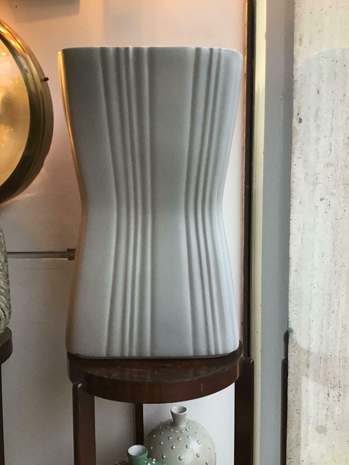 Richard Ginori Giovanni Gariboldi Vase Ceramic, 1950, Italy photo for sale