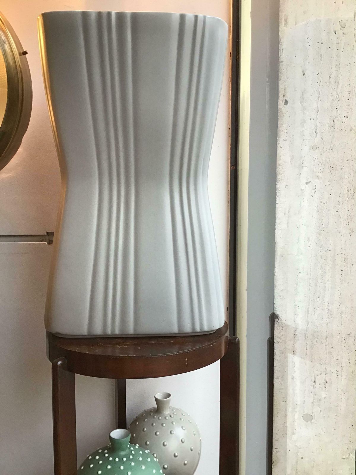Richard Ginori Giovanni Gariboldi Vase Ceramic, 1950, Italy photo vinterior