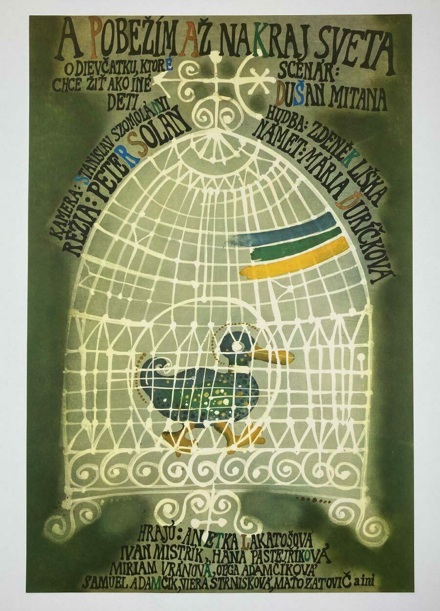Movie Poster, Run To The Ends Of The Earth, Miroslav Cipár, 1979