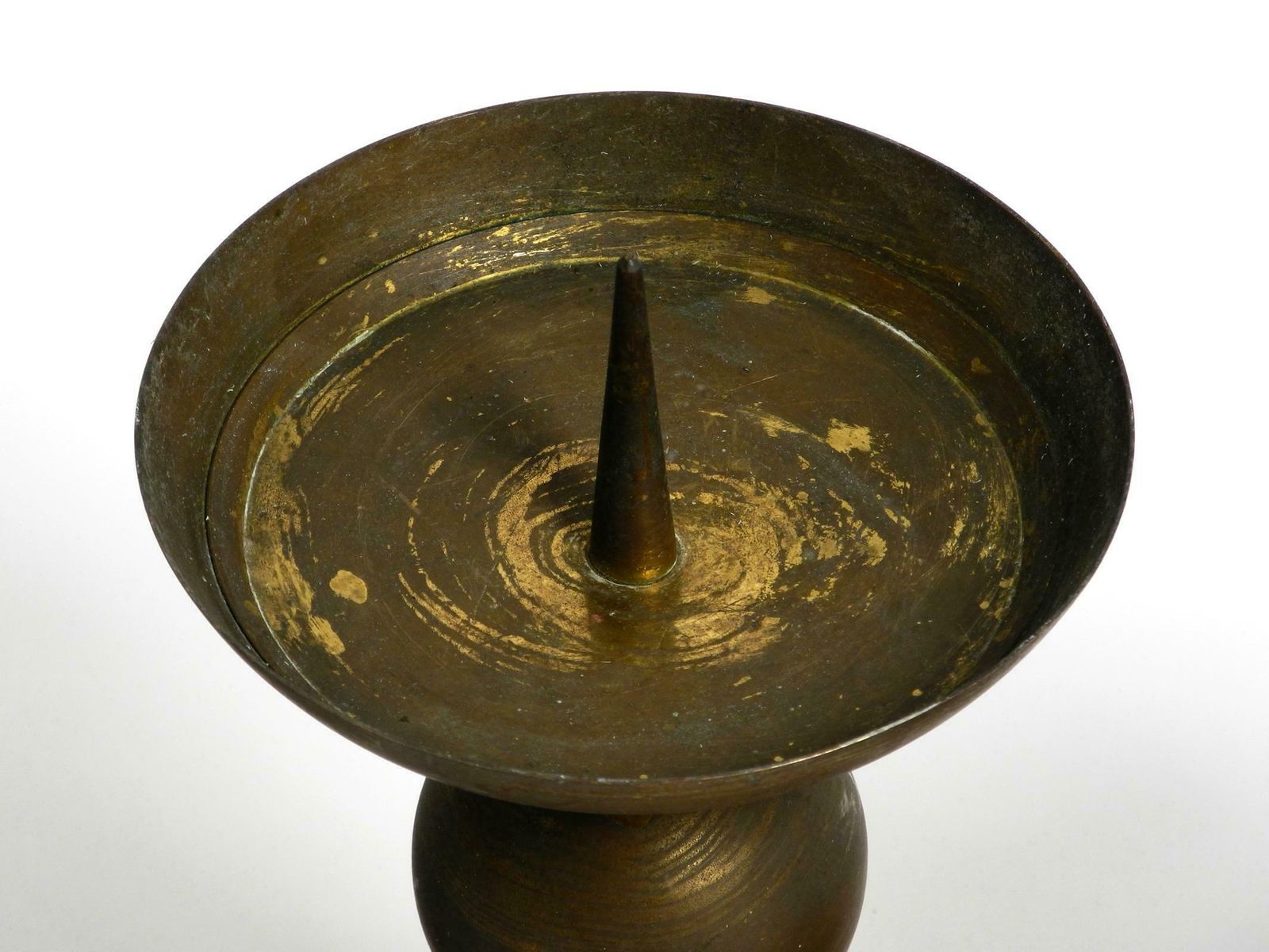 photo vinterior 4 Rare Large Heavy Mid Century Brass Candlesticks From A Bavarian Church