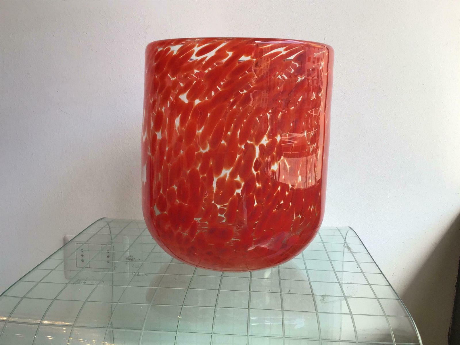 Vistosi Vase Murano Glass, 1960, Italy photo Home Decor