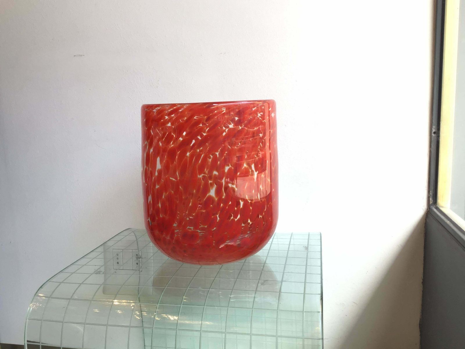 photo for sale Vistosi Vase Murano Glass, 1960, Italy