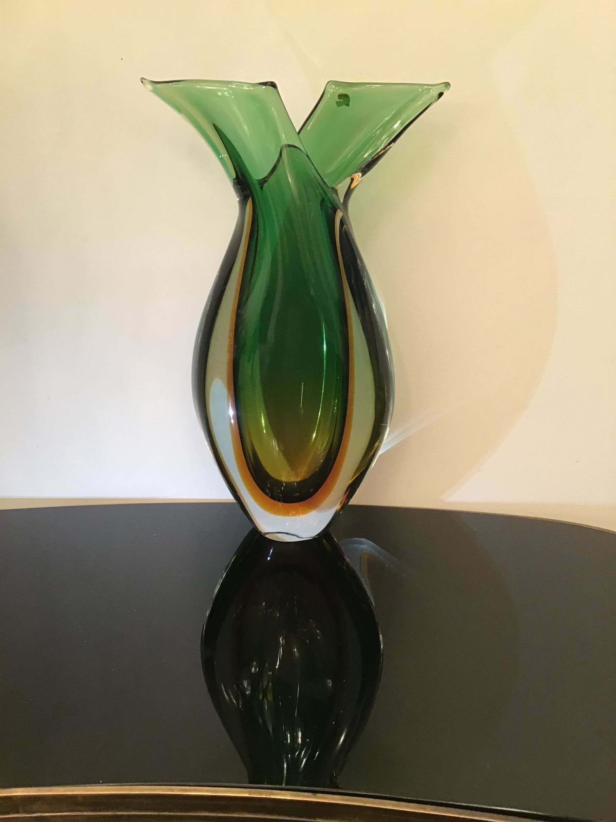 photo furniture Seguso Vase Murano Glass, 1955, Italy