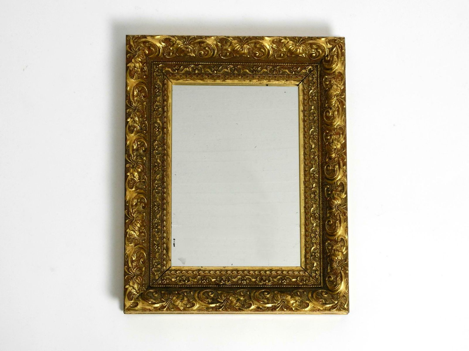 Beautiful Wall Mirror From Italy With An Ornate, Gold Plated Frame photo furniture
