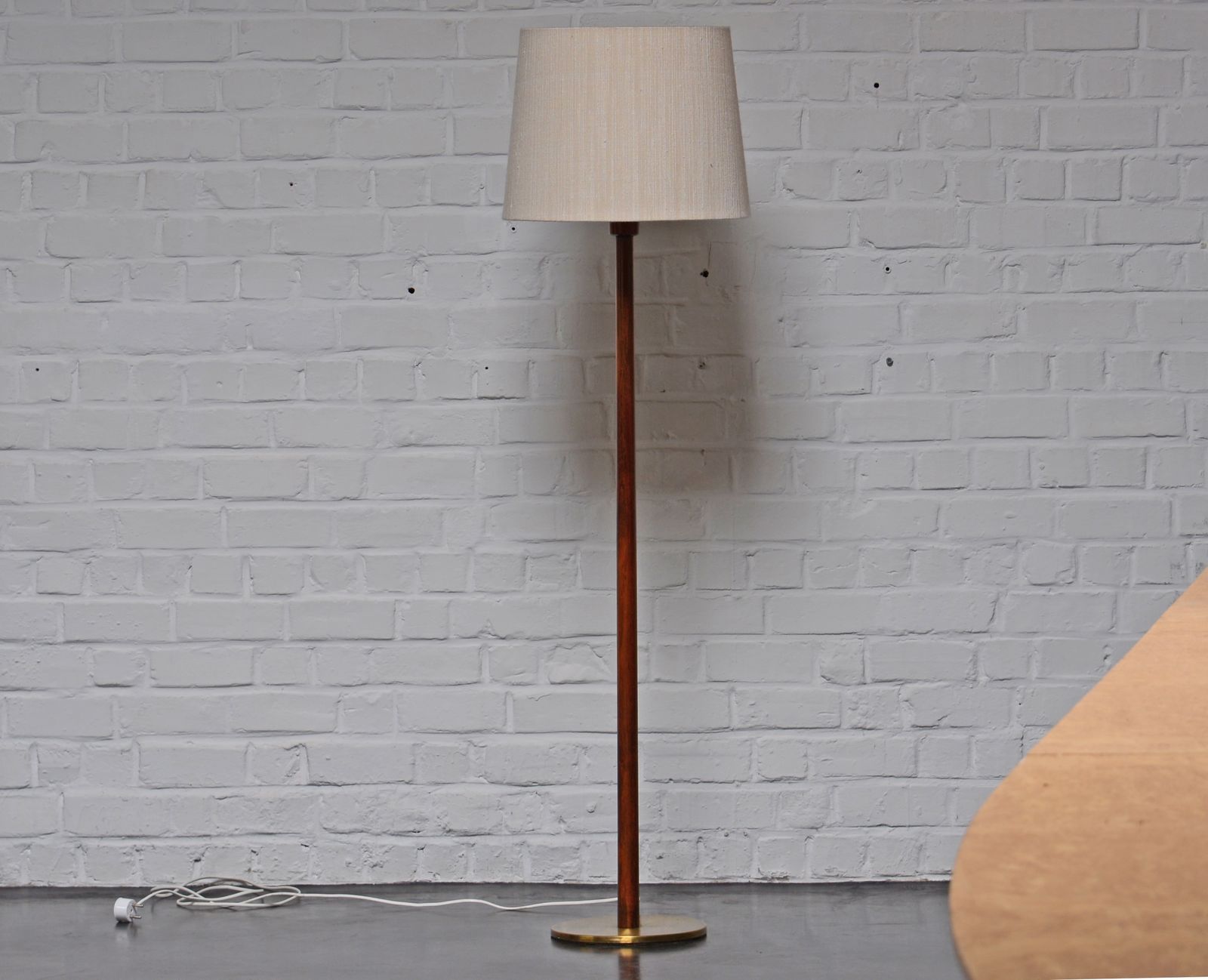 Uno & Östen Kristiansson Rosewood Floor Lamp For Luxus