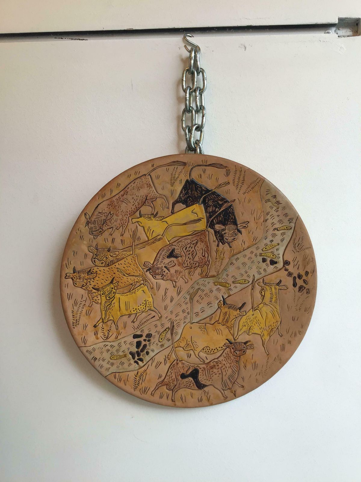 photo buy Simone Lai /Fancello Plate Wall Terracotta, 1930, Italy