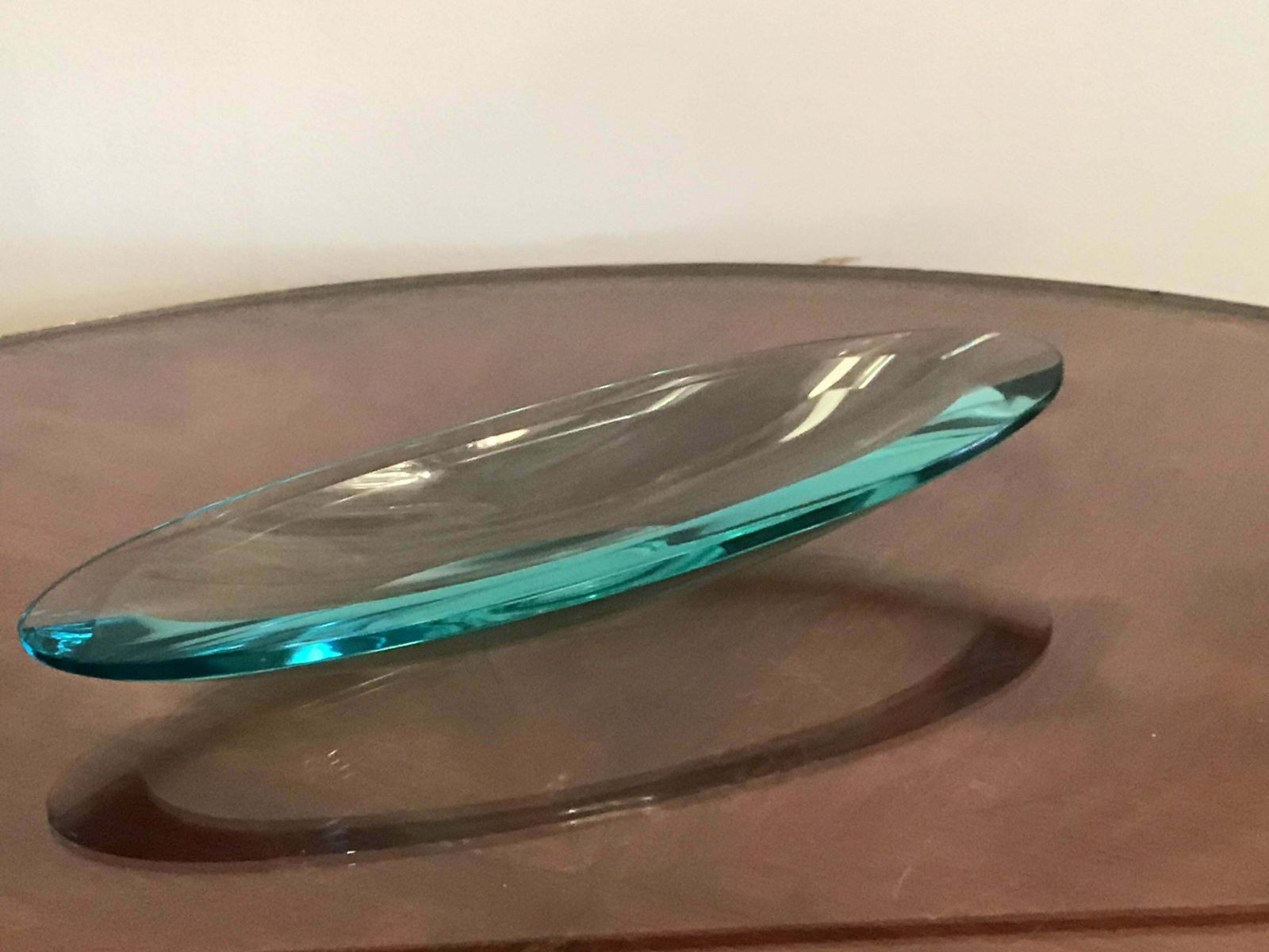 photo vinterior Fontana Arte Centrepiece/Svuota Tasche Glass, 1950, Italy