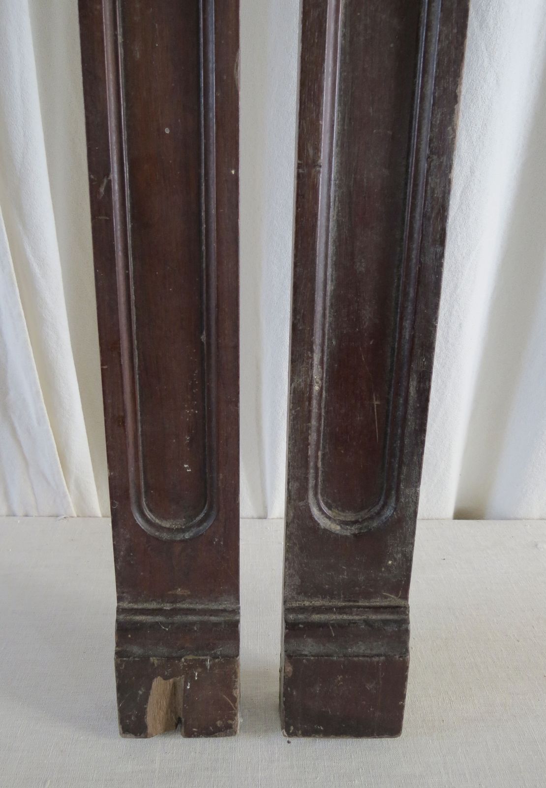 A Pair Of Architectural Columns 19th Century. photo furniture