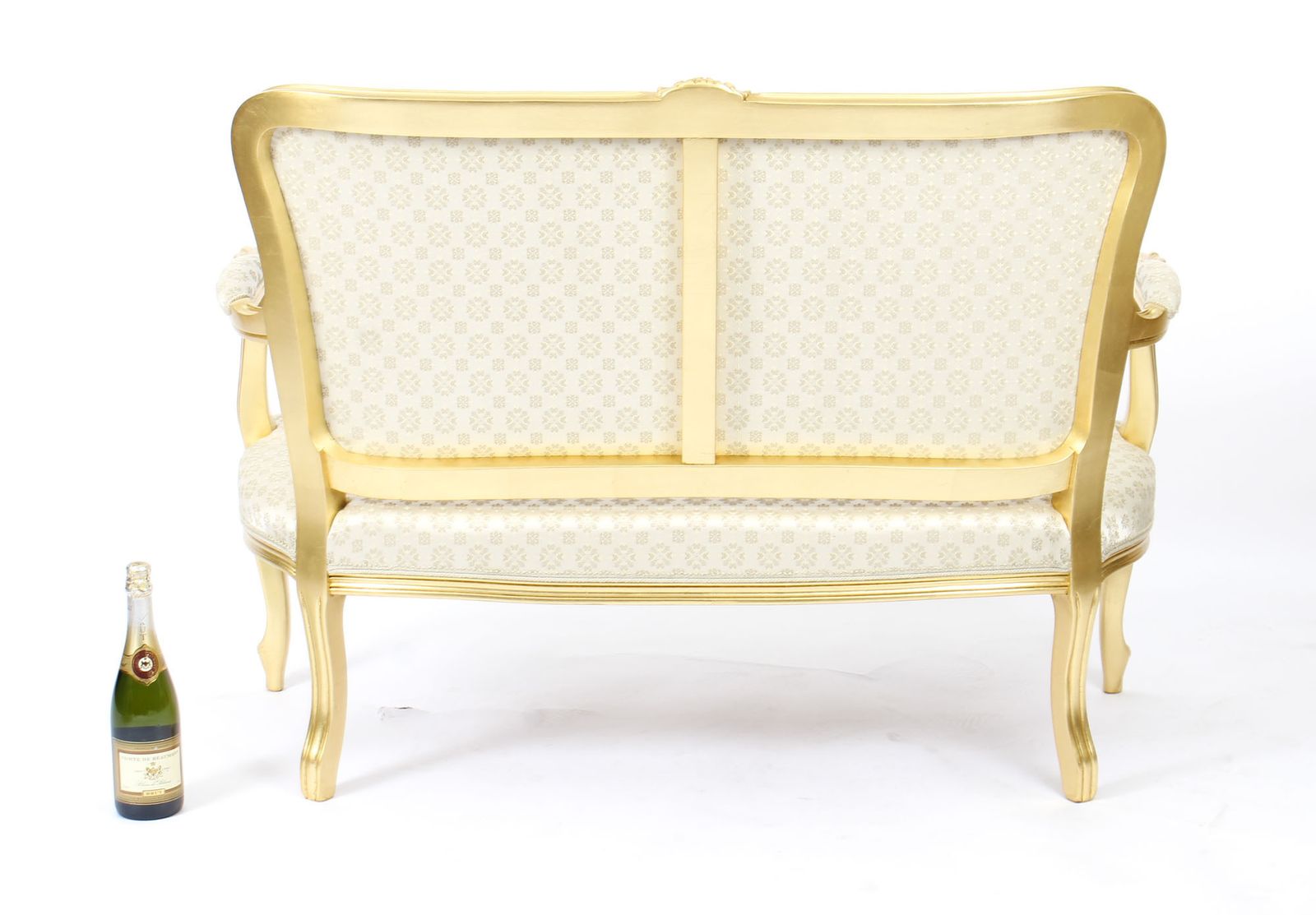 photo vintage Superb Bespoke Louis Revival Giltwood Sofa Suite