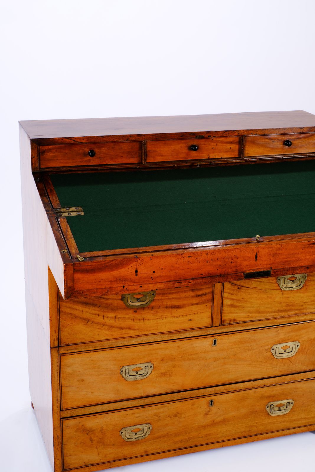Early C19th Chinese Camphor Wood Secretaire Campaign Chest photo buy