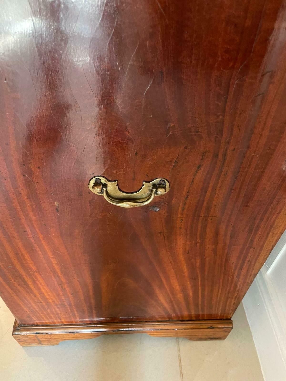 Rare Antique 18th Century George III Solid Satinwood Chest Of 5 Drawers photo 4195.0