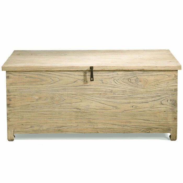 This Beautiful Blanket Box In Solid Elm Wood photo Home Decor