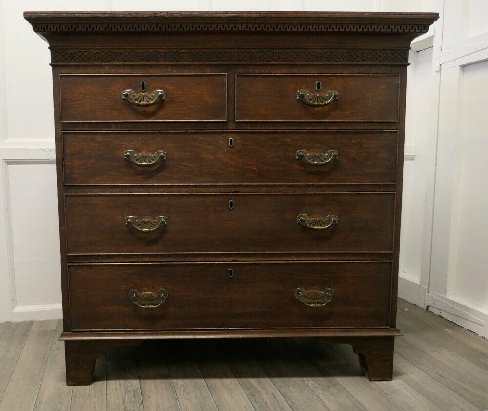 A Large Oak Chest Of Drawers photo furniture