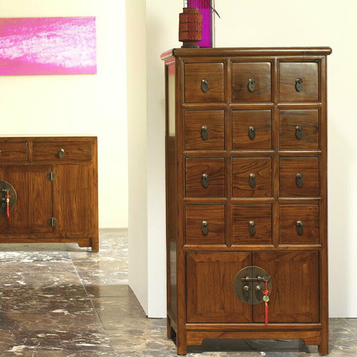 Apothecary's Cabinet, Warm Elm photo furniture