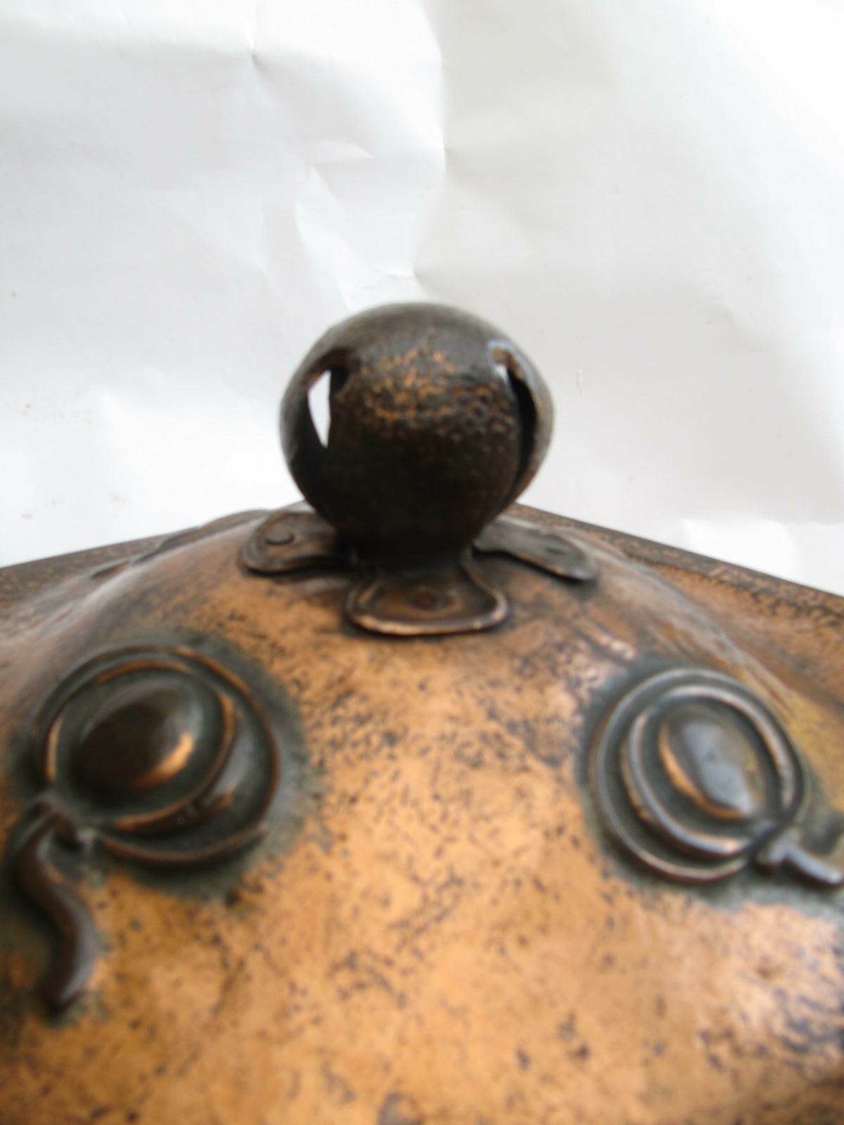 Arts And Crafts Coal Or Log Box 1900s Exceptional Period Detail photo 295.0