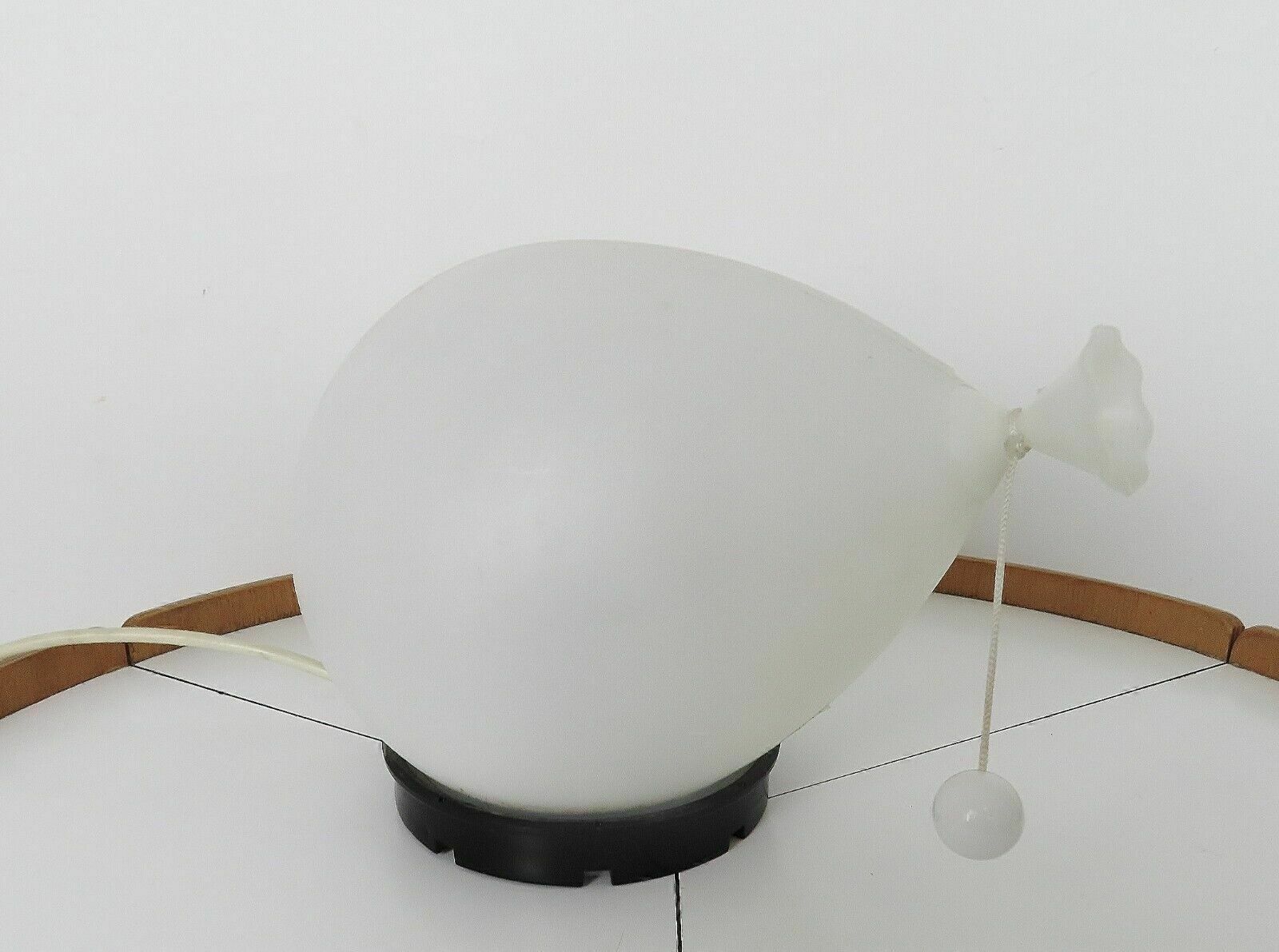 Stunning Vintage 1980's Postmodern Bilumen Yves Christin Balloon Table Lamp