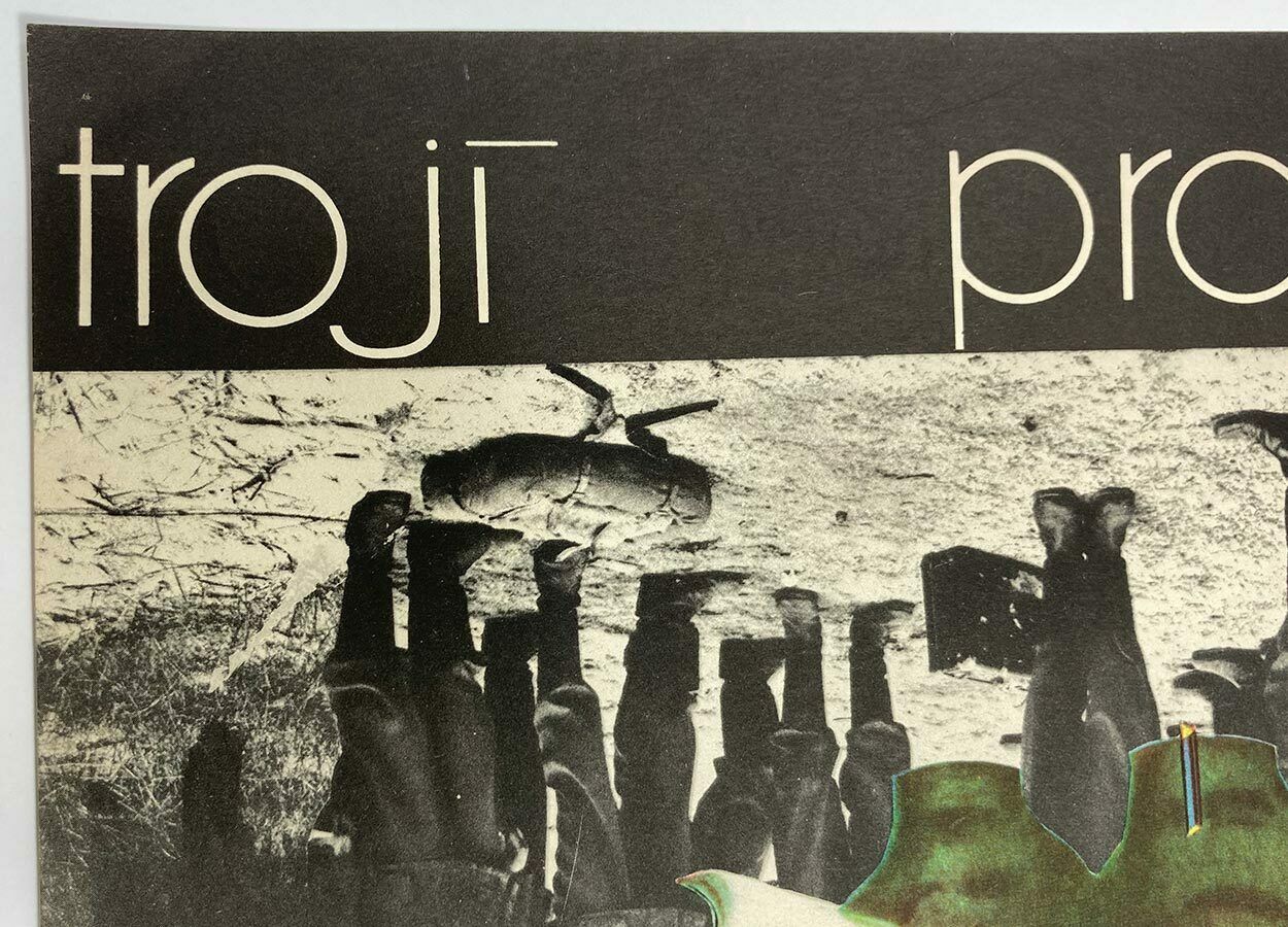Movie Poster, Triple Check, Olga Poláčková Vyleťalová, 1970 photo for sale
