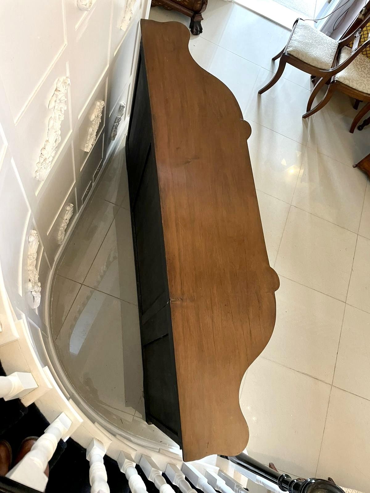 Antique 19th Century Quality Burr Walnut Marquetry Inlaid Credenza/Sideboard photo furniture