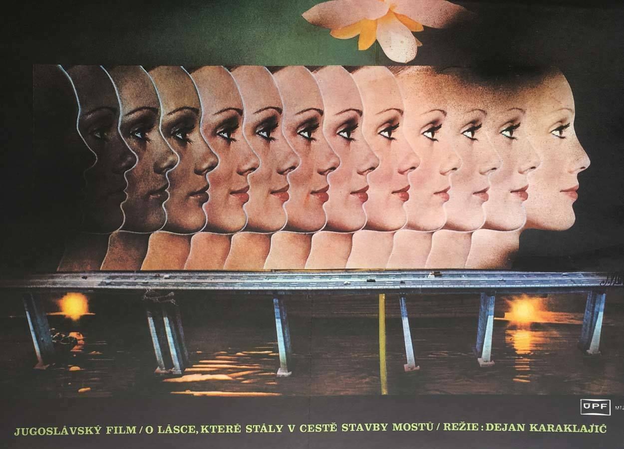 Movie Poster, Beloved Love, Josef Vyleťal, 1978 photo for sale