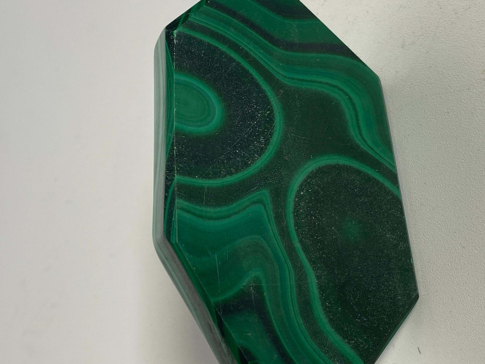 Malachite Pen Holder, Green Colour, France, 1960 photo Home Decor