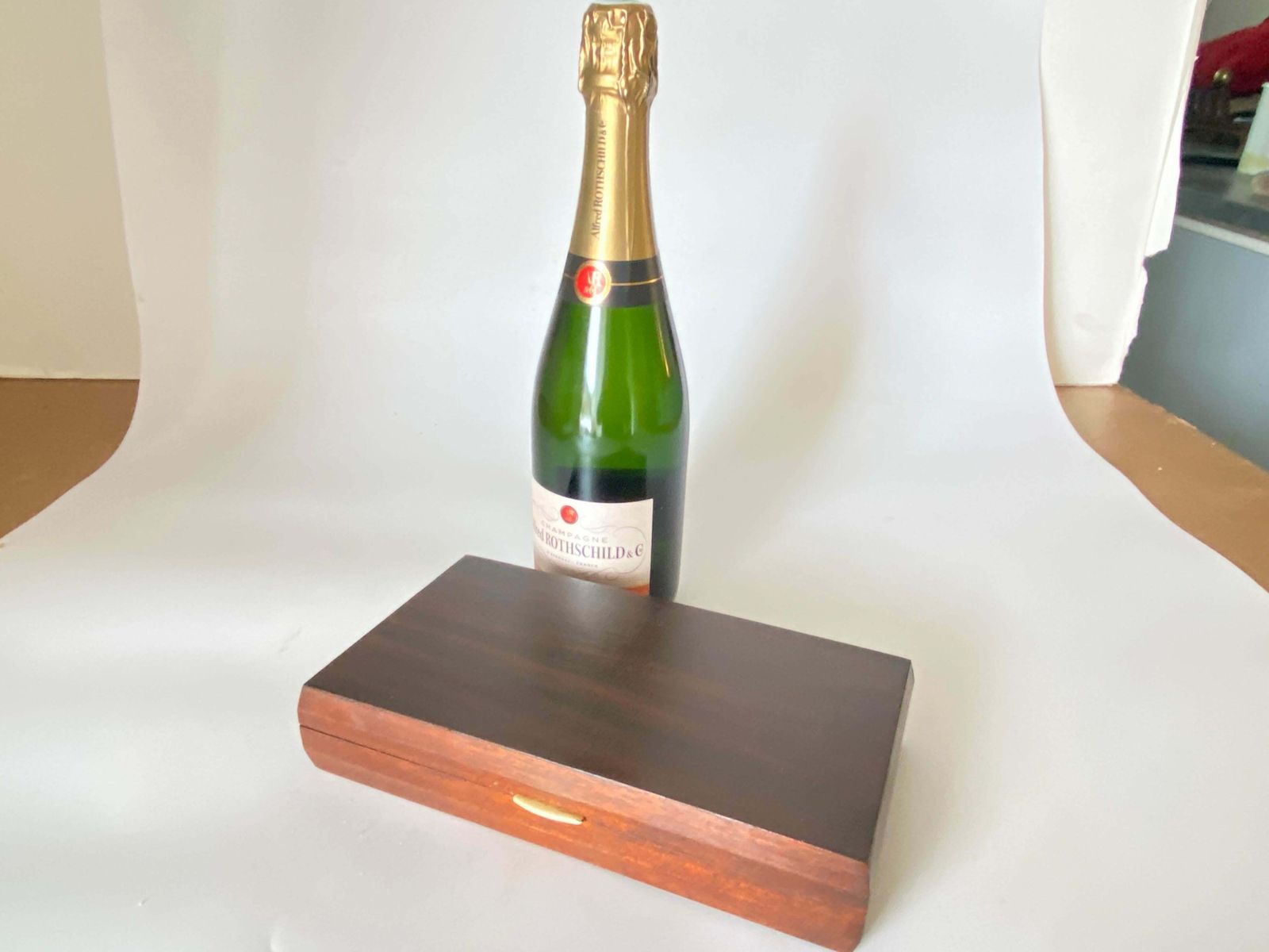 Cigar Box For Decoration, Or Desk Box In Wood, Art Deco, France 1940 photo vinterior