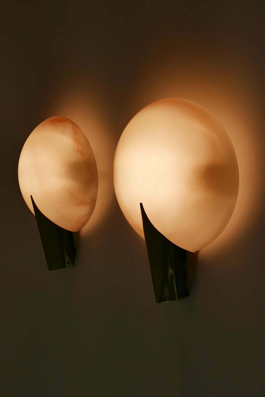 Set Of Two Elegant Modernist Wall Lamps Or Sconces By J.T. Kalmar, 1980s Austria photo buy