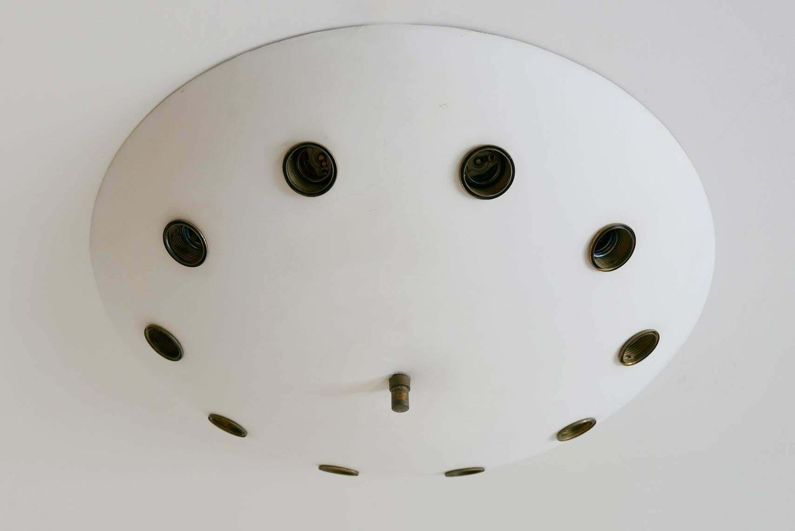 photo furniture Rare Sputnik Flush Mount Or Ceiling Lamp By Oscar Torlasco ''Attributed'', Italy