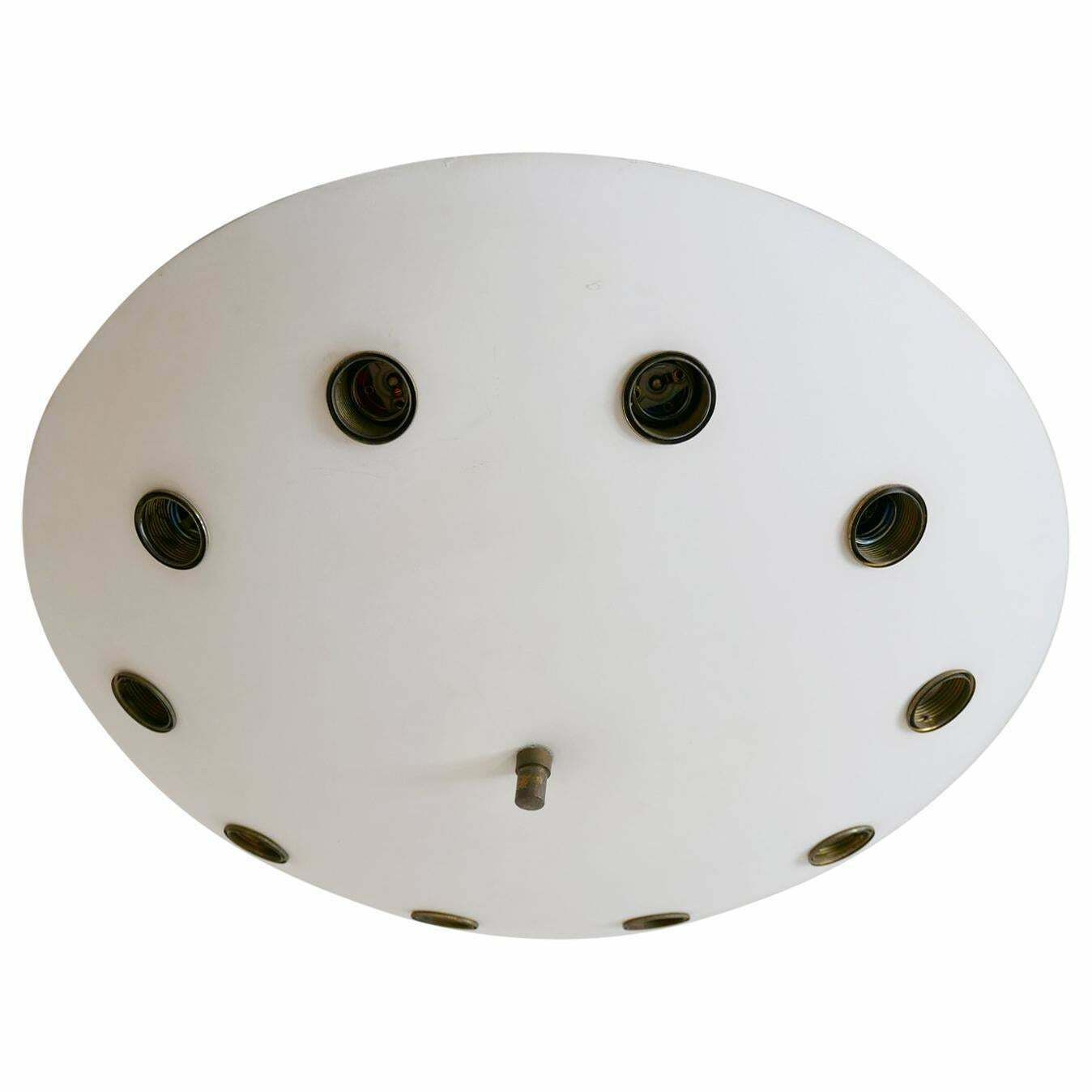 5902.0 Rare Sputnik Flush Mount Or Ceiling Lamp By Oscar Torlasco ''Attributed'', Italy photo