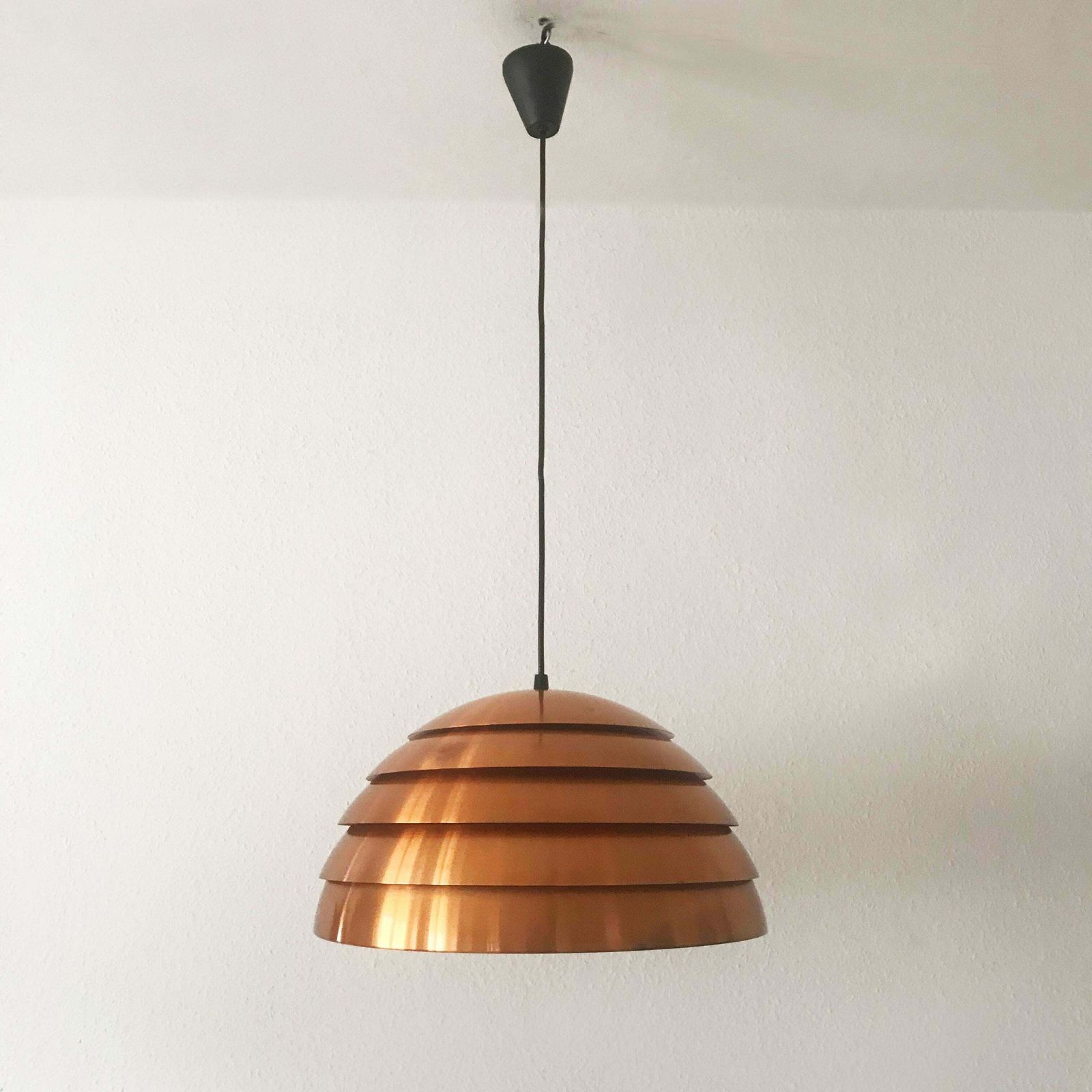 photo for sale Exceptional Beehive Pendant Lamp By Hans Agne Jakobsson, Sweden, 1960s