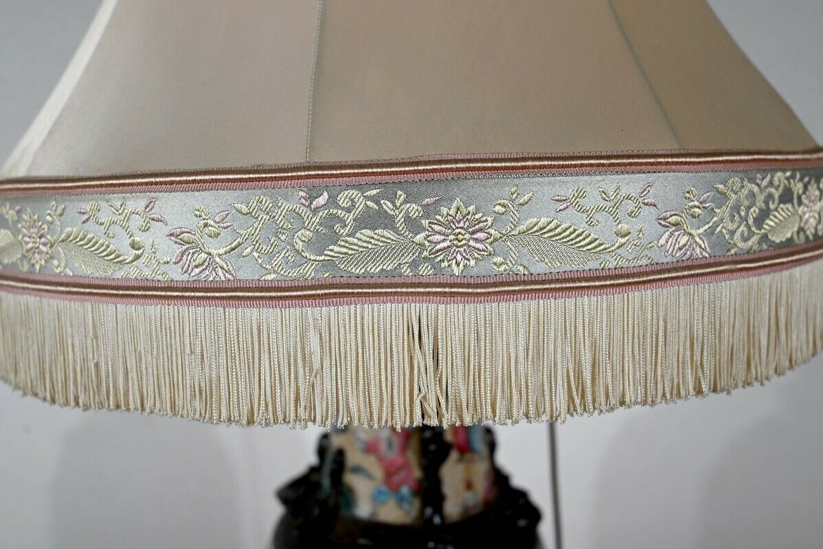 Nanjing Porcelain Lamp, China   Late 19th Century photo buy