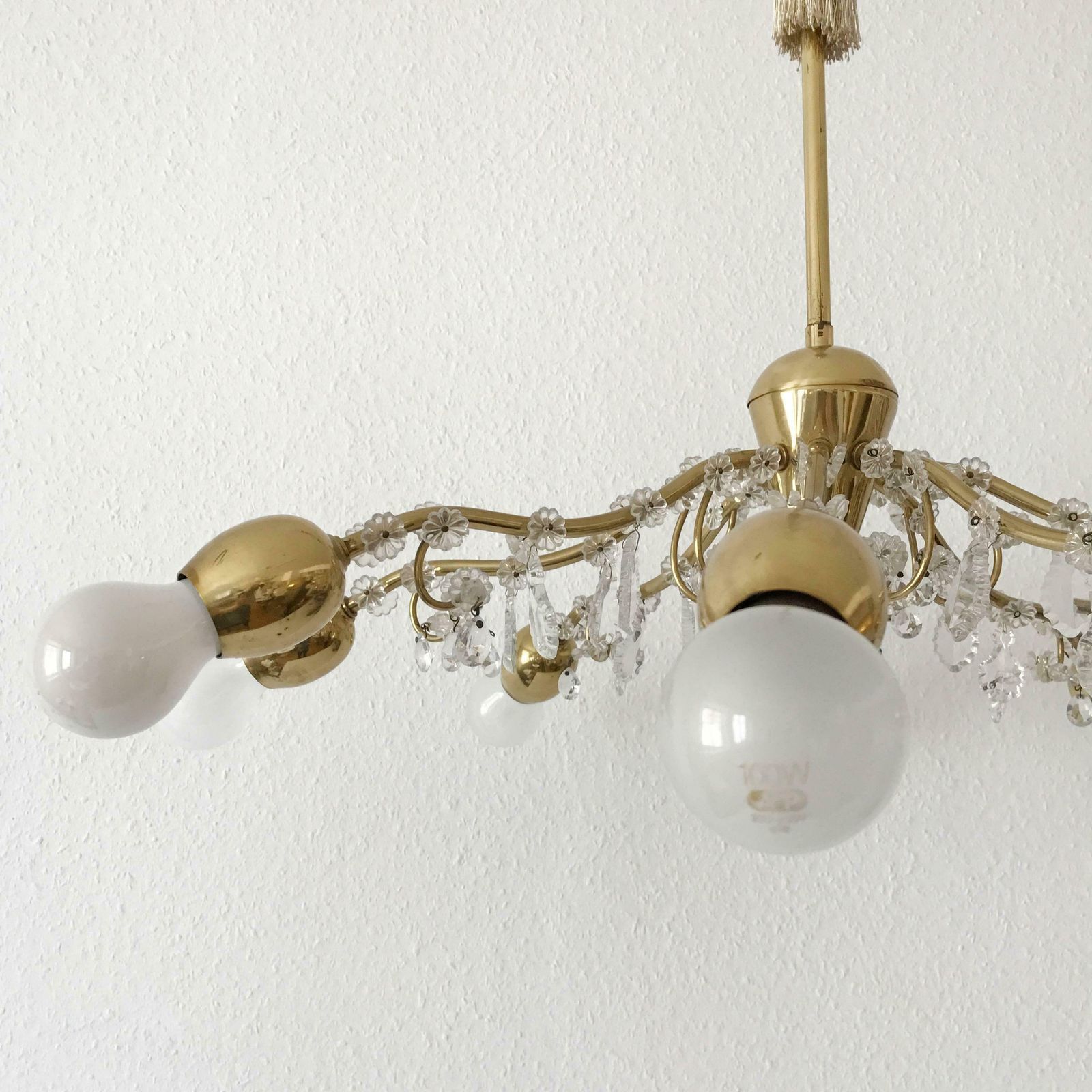 photo furniture Eight Armed Sputnik Chandelier Or Pendant Lamp Bud By J.&L. Lobmeyr Vienna 1950s