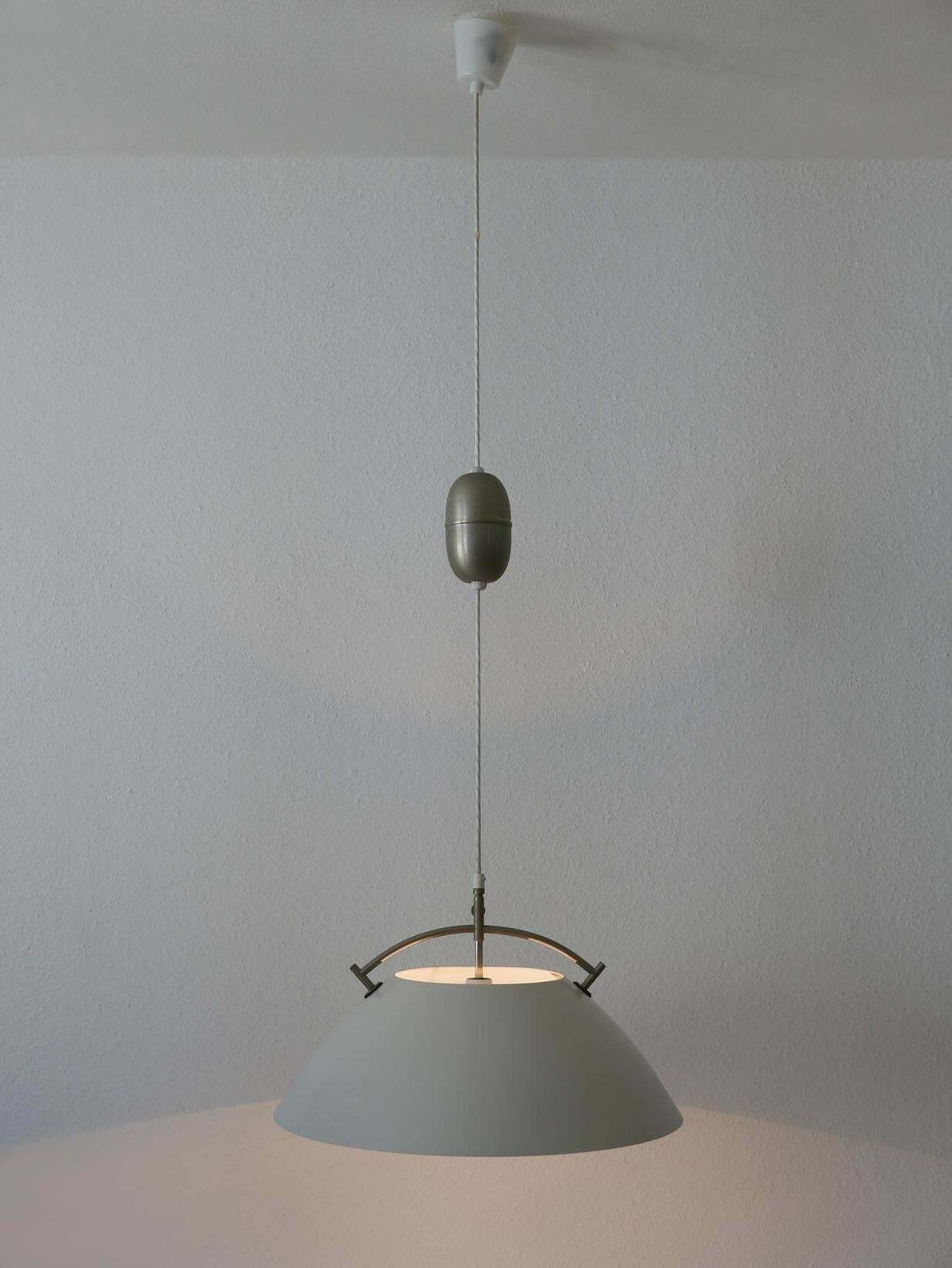Original Midcentury Jh 604 Pendant Lamp By Hans Wegner For Louis Poulsen, 1960s photo vintage