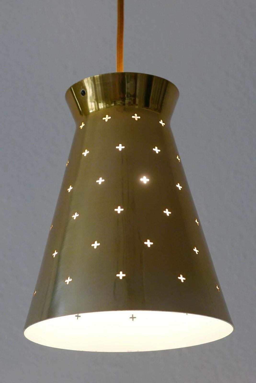 photo furniture Lovely Mid Century Modern Diabolo Pendant Lamp By Hillebrand, 1950s, Germany