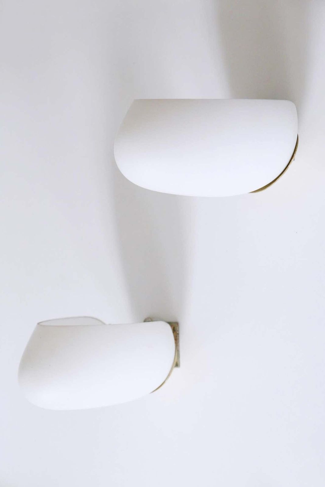 Lighting Mid Century Modern Wall Lamps Corno, Wilhelm Wagenfeld For Peill & Putzler, 1952 photo