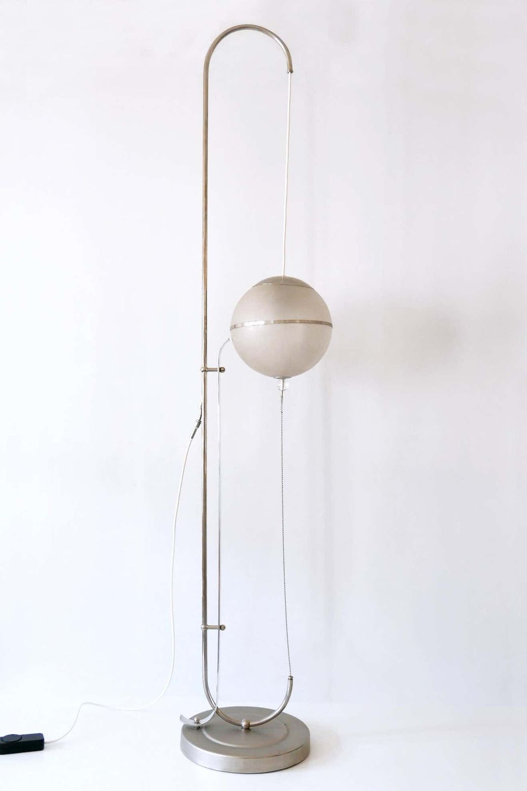 Bauhaus Floor Lamp By Karl Trabert For Schanzenbach & Co 1930s Germany photo furniture
