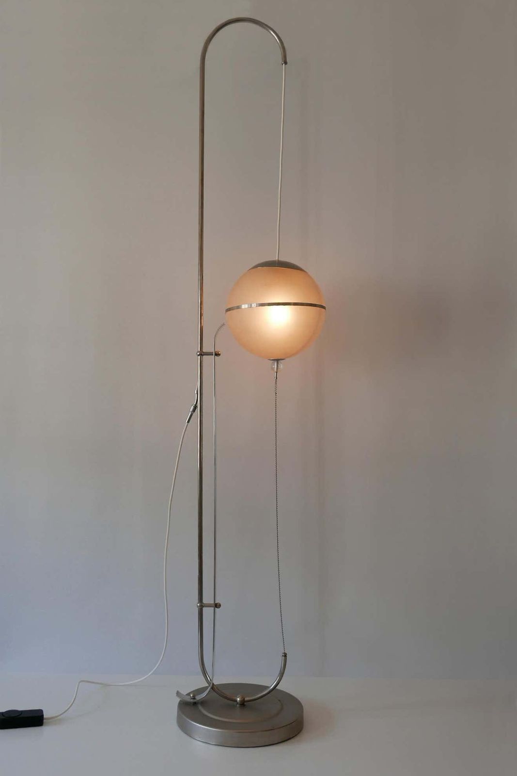 Bauhaus Floor Lamp By Karl Trabert For Schanzenbach & Co 1930s Germany photo for sale